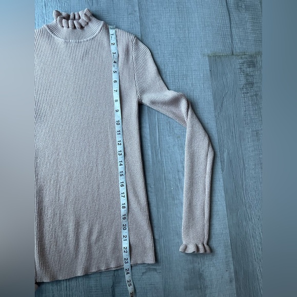 Express mock neck sparkly sweater, size XS. - Picture 6 of 12